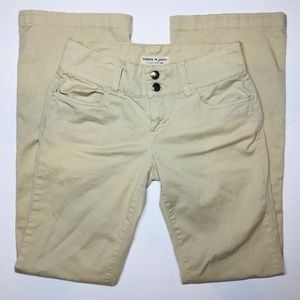 TOMMY HILFIGER BEIGE JEANS.